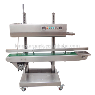 Stainless steel vertical plastic bag heat sealing machine CBS-1100